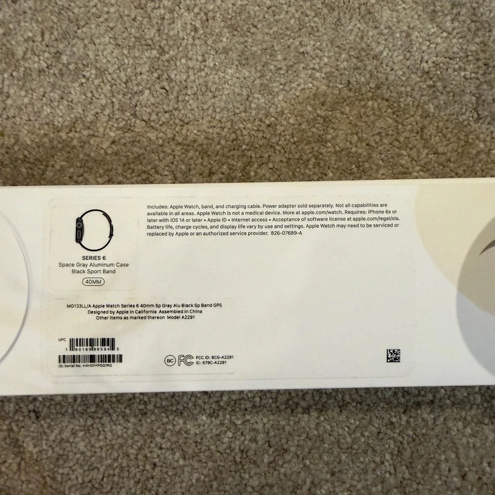 Apple Smartwatch with White Packaging